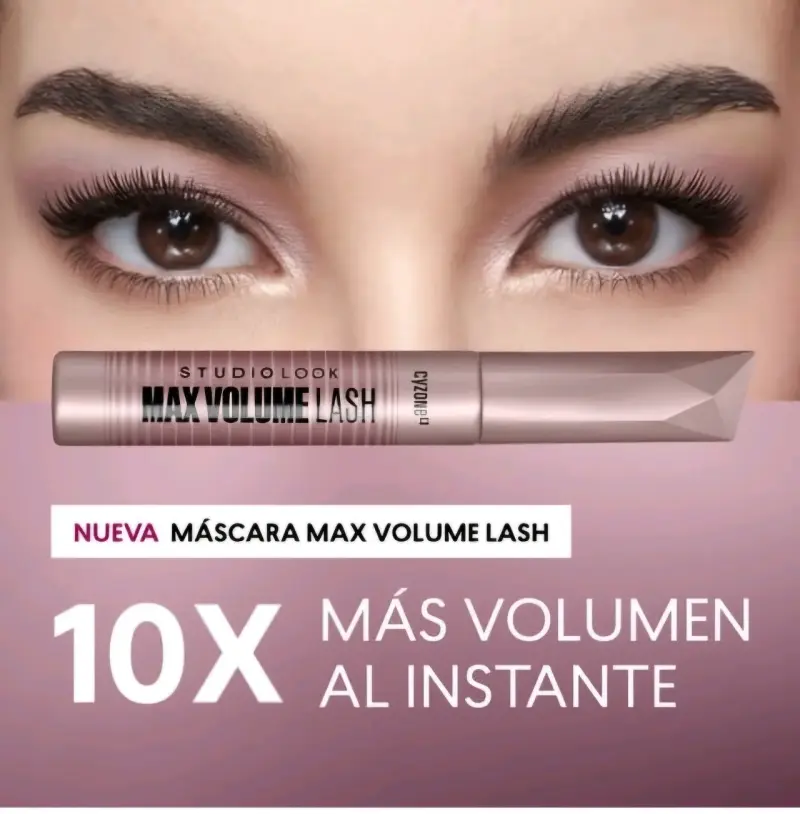 Máscara de Pestañas Max Volume Lash Studio Look