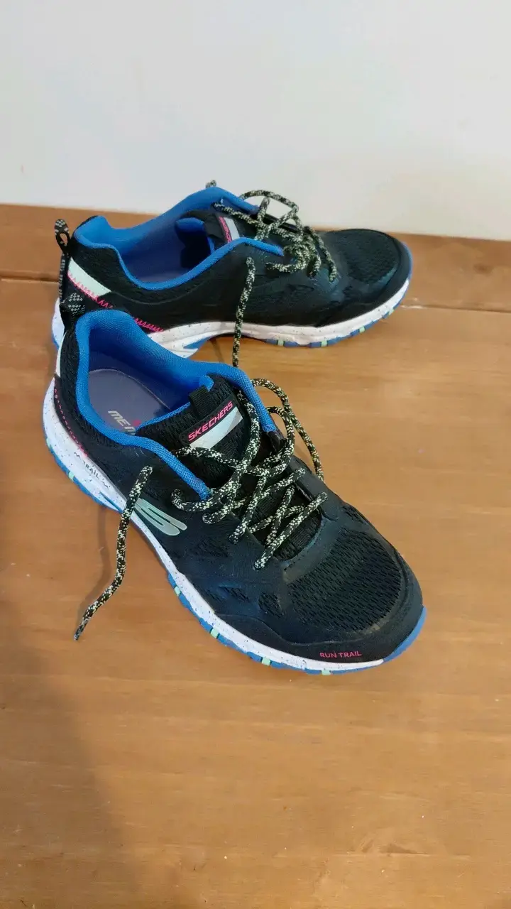 Zapatillas deportivas Skechers negras con Memory Foam - 6