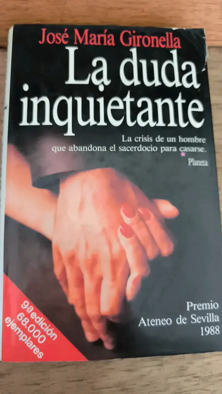 Libro 'La duda inquietante' de José María Gironella - 1