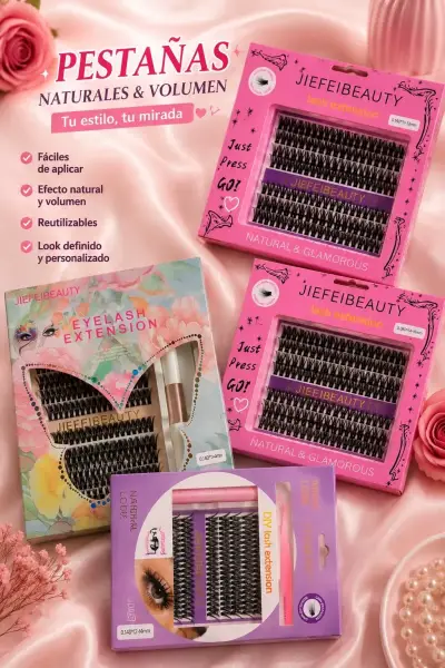 Pestañas Postizas DIY Naturales y Reutilizables - miniatura 2