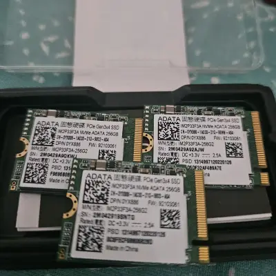 SSD NVMe ADATA 256GB PCIe Gen3x4 - miniatura 3