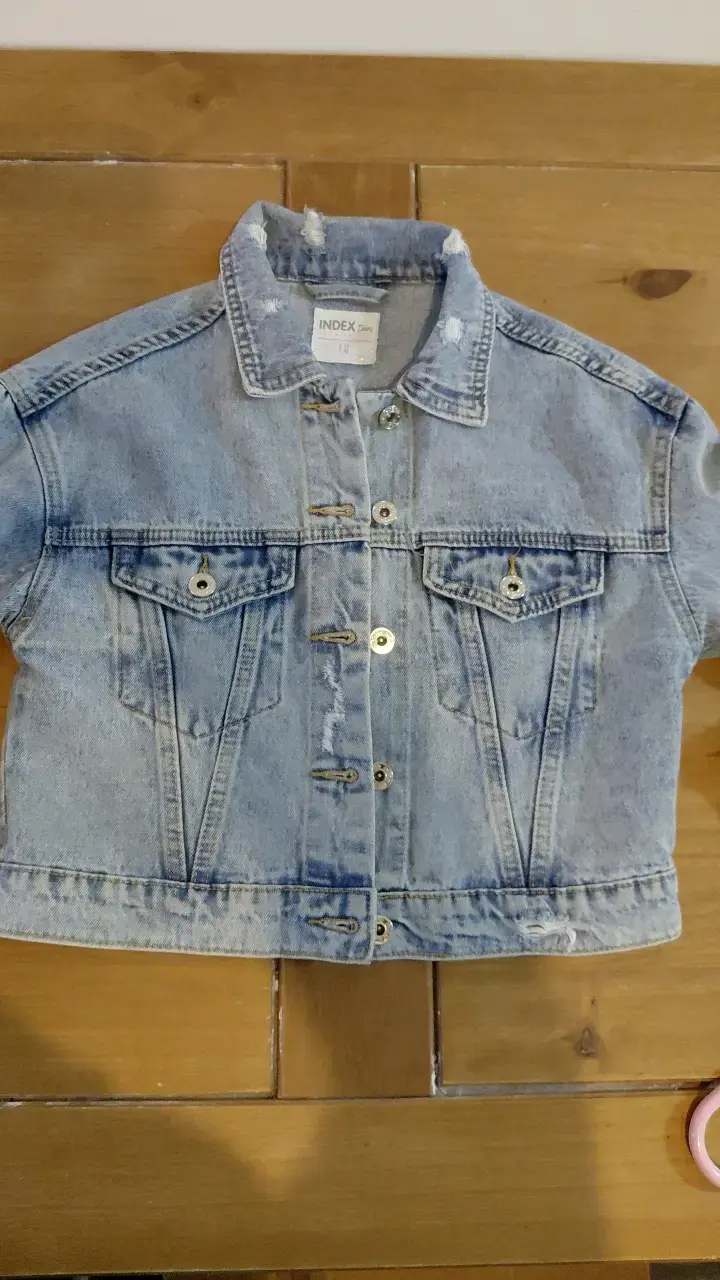 Chaqueta de mezclilla para adolescentes Index - 1