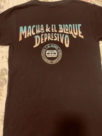 Polera y2 jockey negra Macha & El Bloque Depresivo - miniatura 2