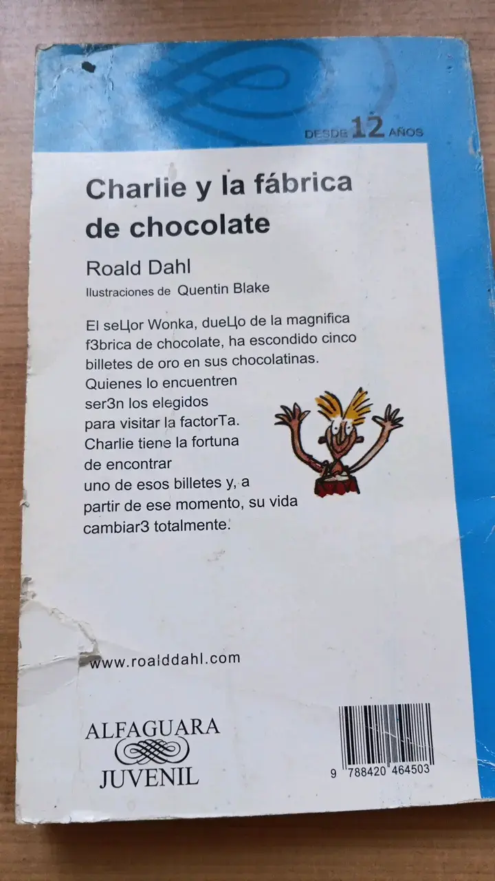 Libro Charlie y la fábrica de chocolate - 4