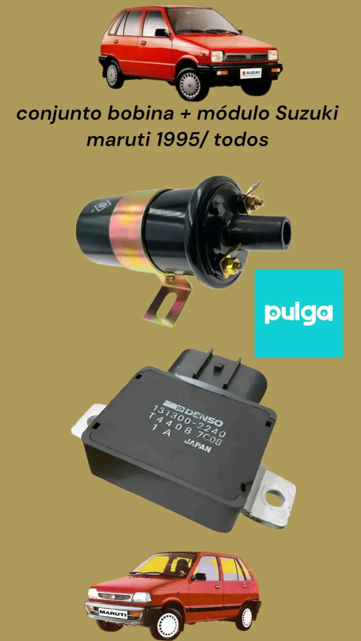 Conjunto bobina y módulo Suzuki Maruti 1995 - 4