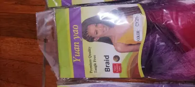Extensiones de Cabello Sintético Yuan Yao Colores Variados - miniatura 2
