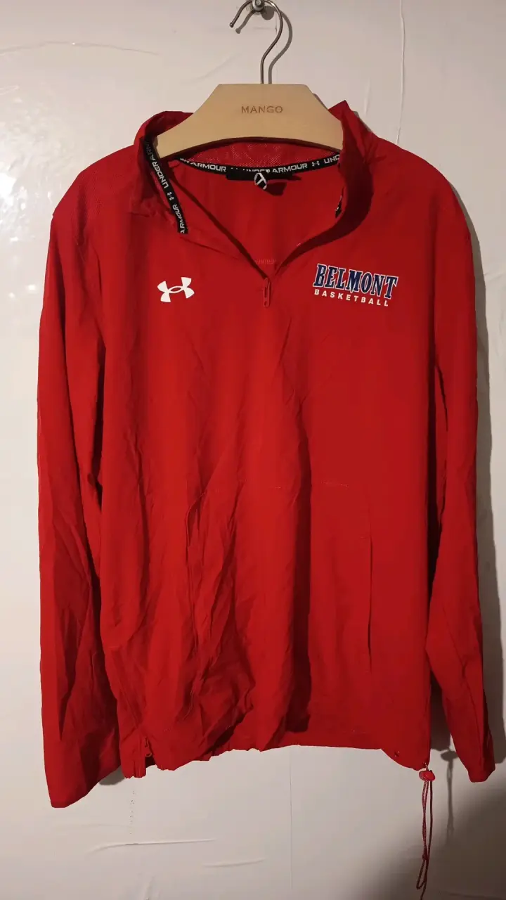 Polerón rojo Under Armour Belmont Basketball