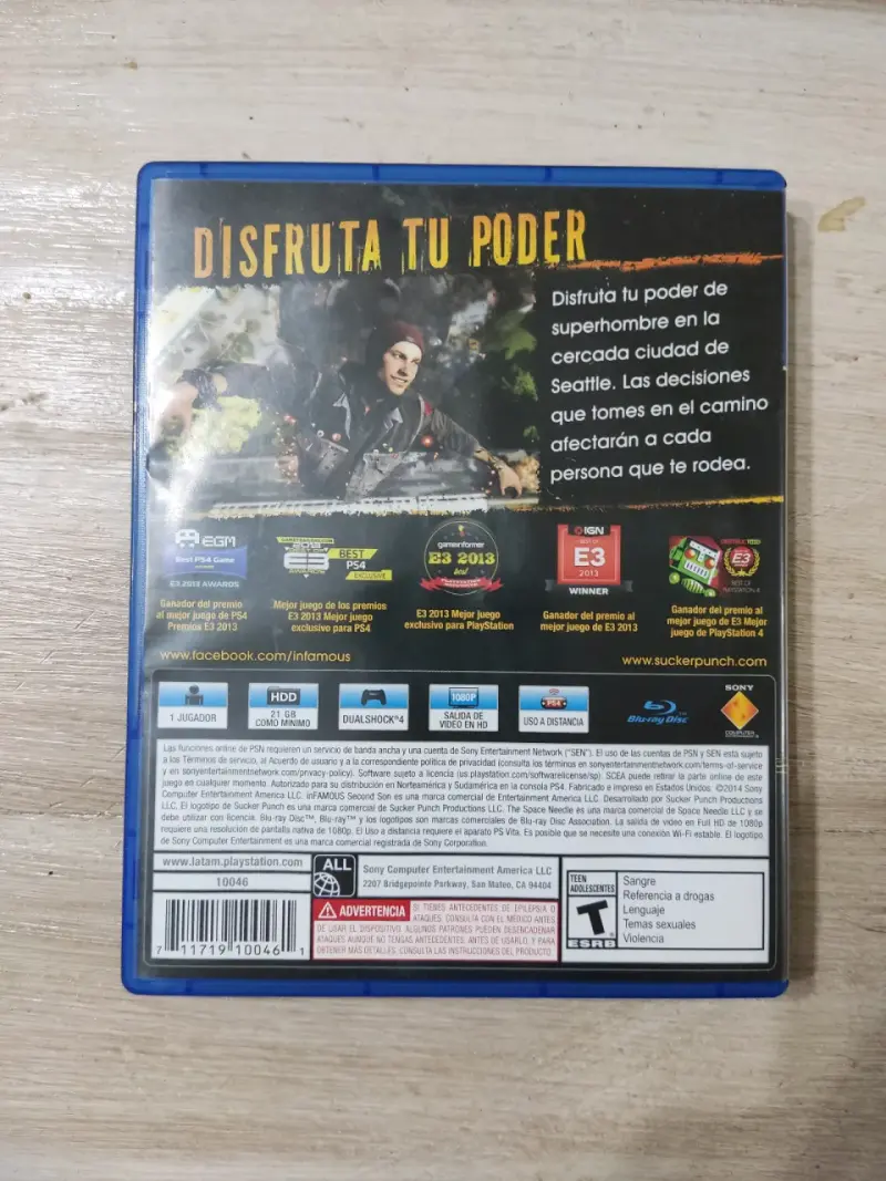 Infamous Second Son para Playstation 4 - 2