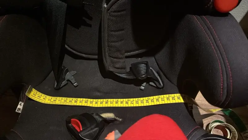 Silla de auto para niños Infanti roja y negra - 3