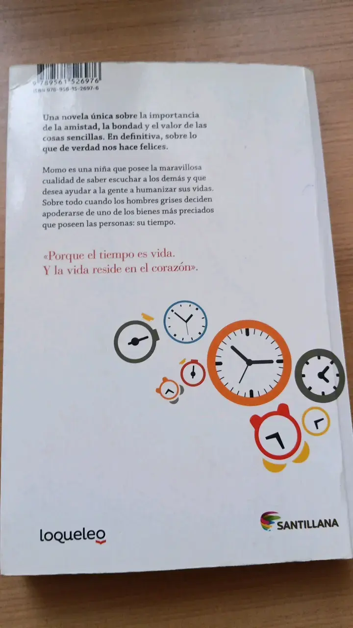 Libro 'Momo' de Michael Ende - 2