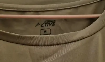 Polera deportiva beige Boulevard Active talla M - miniatura 3