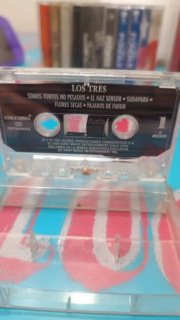 Cassette de música Los Tres - Álbum Homonimo - 1