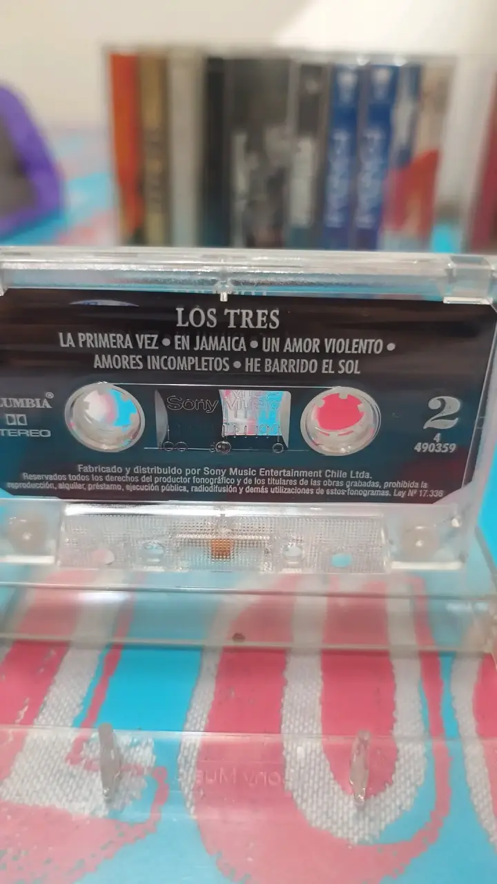 Cassette de música Los Tres - Álbum Homonimo - 2