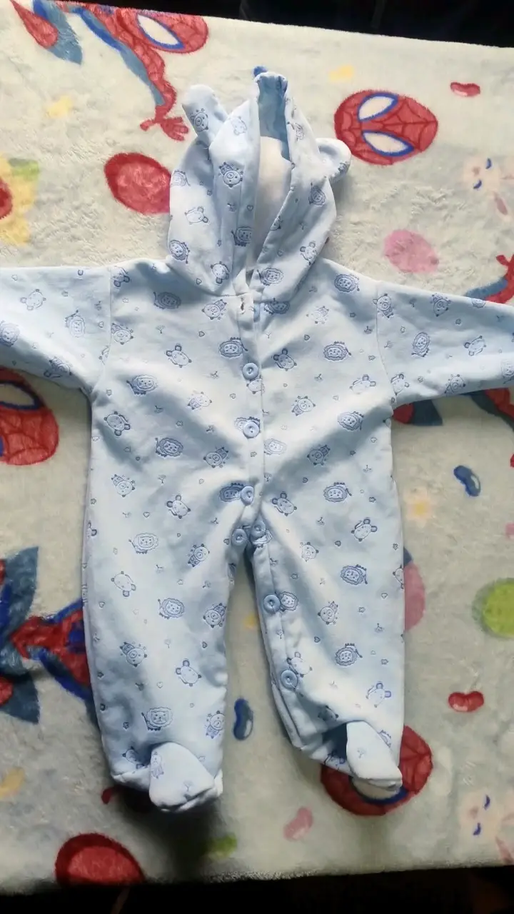 Conjunto de enteritos para bebé en polar suave - 4