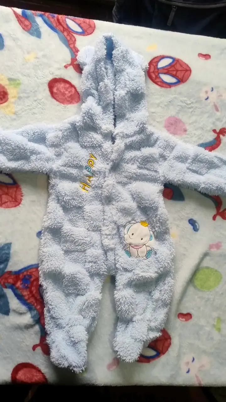 Conjunto de enteritos para bebé en polar suave - 6