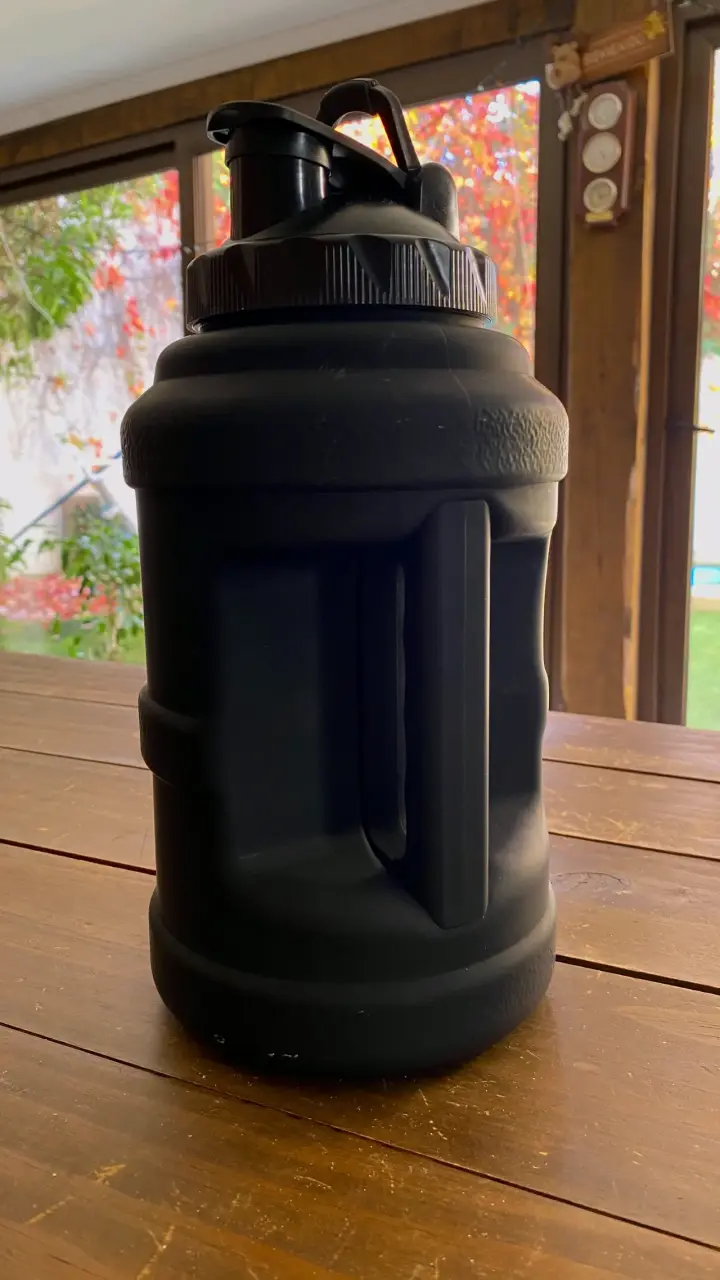 Botella de Agua ABE 2.5L Negra - 2