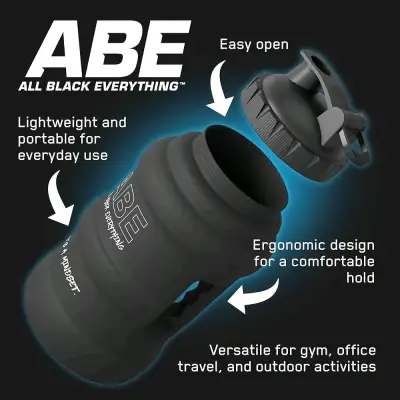 Botella de Agua ABE 2.5L Negra - miniatura 5