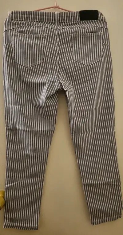 Jeans a rayas para mujer Origami - miniatura 2