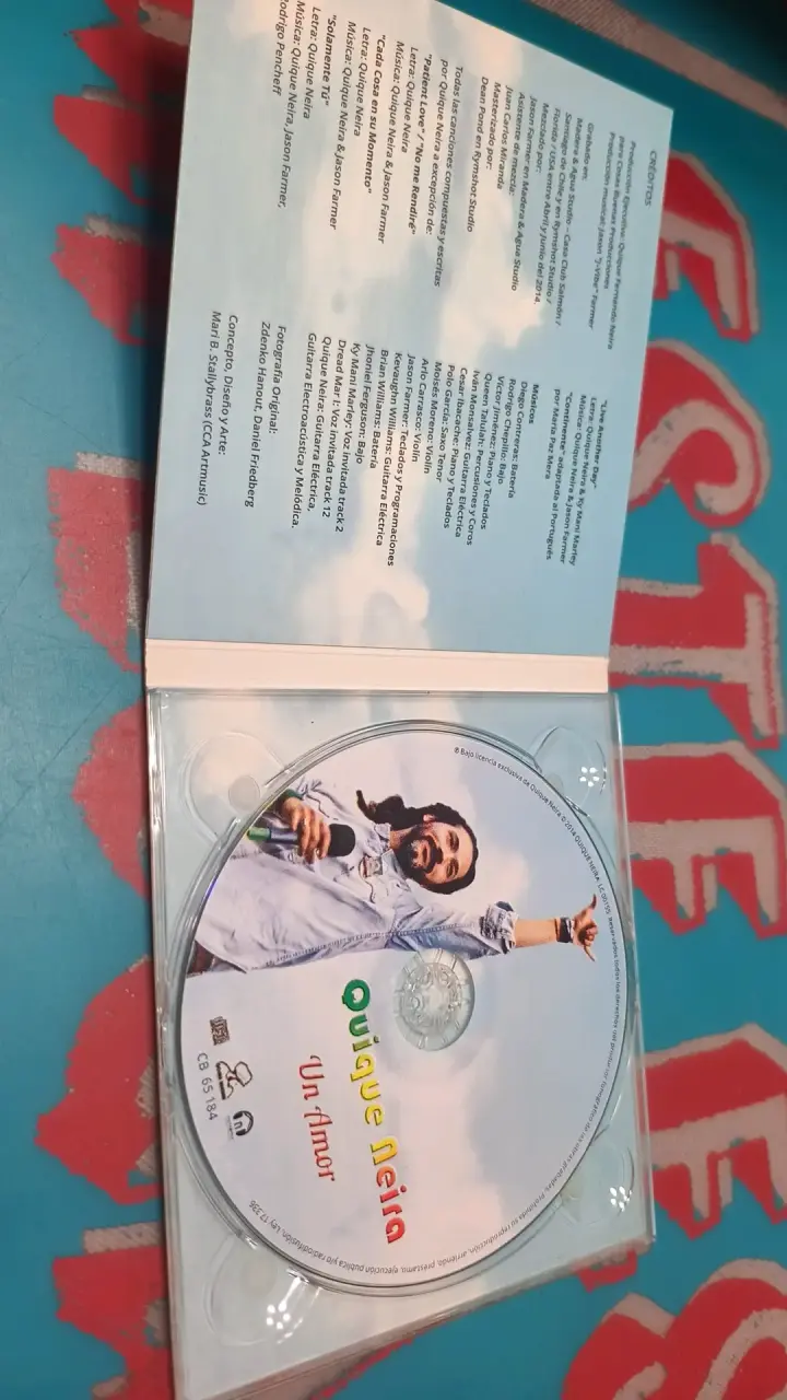 CD Quique Neira Un Amor Reggae - 2