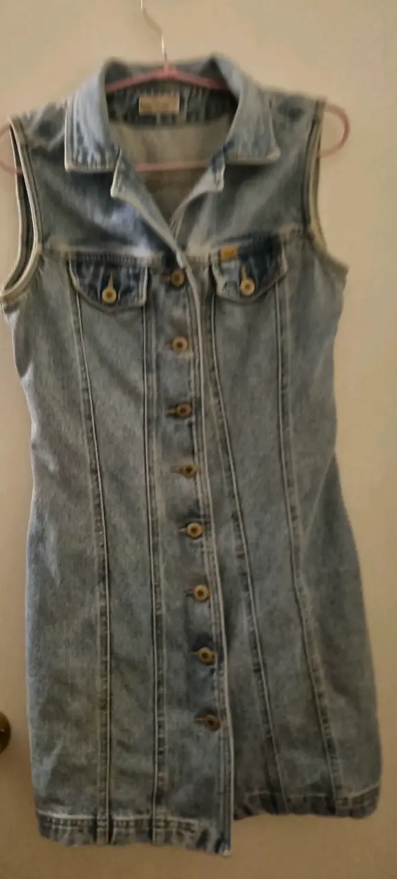 Vestido de mezclilla sin mangas Wrangler - 1