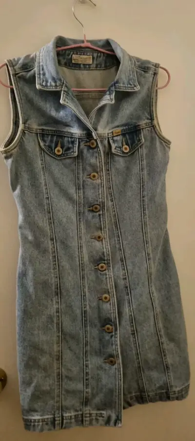 Vestido de mezclilla sin mangas Wrangler - miniatura 2