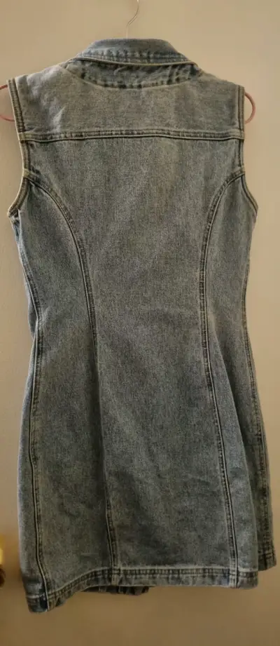 Vestido de mezclilla sin mangas Wrangler - miniatura 3