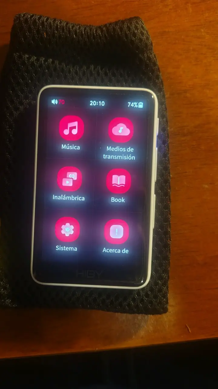 Reproductor de Música HiBy R1 + Micro SD 128 gb - 2