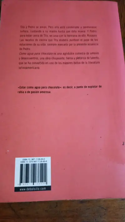 Libro Como Agua Para Chocolate de Laura Esquivel - miniatura 2