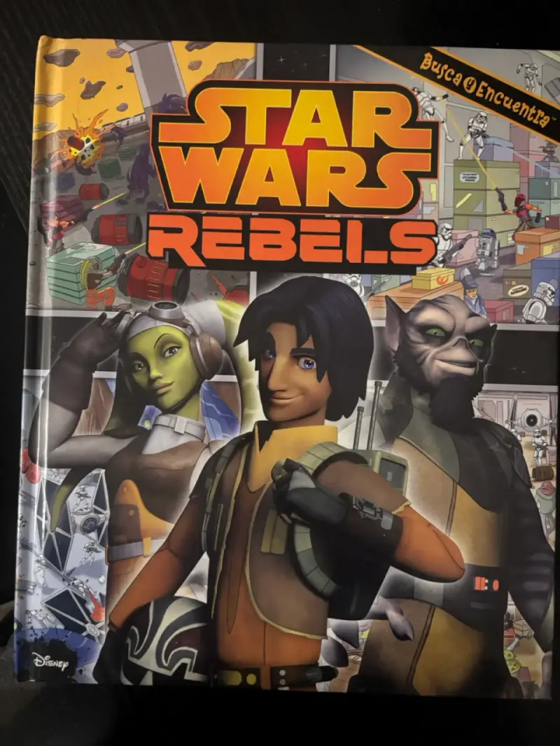Libro Star Wars Rebels Busca y Encuentra