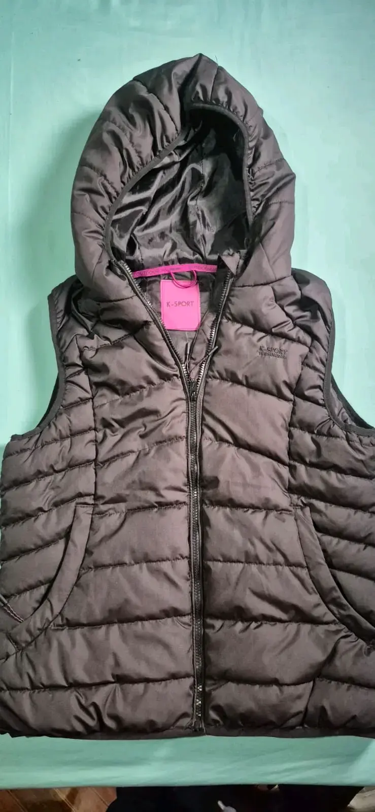 Chaqueta sin mangas con capucha K-Sport - 1