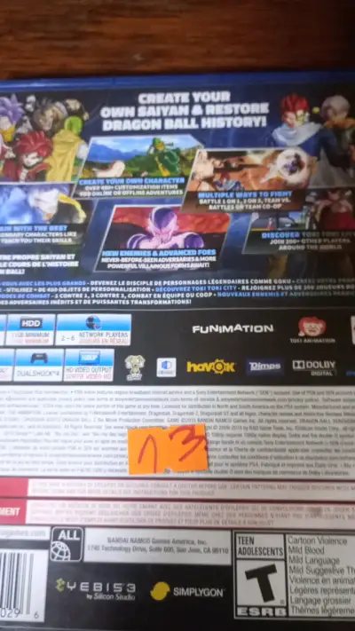 Juego PS4 Dragon Ball Xenoverse - miniatura 2