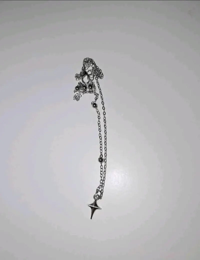 Collar con colgante de estrella