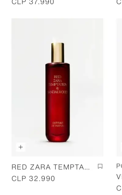 Perfume Red Zara Temptation & Sandalwood 50ml - miniatura 1