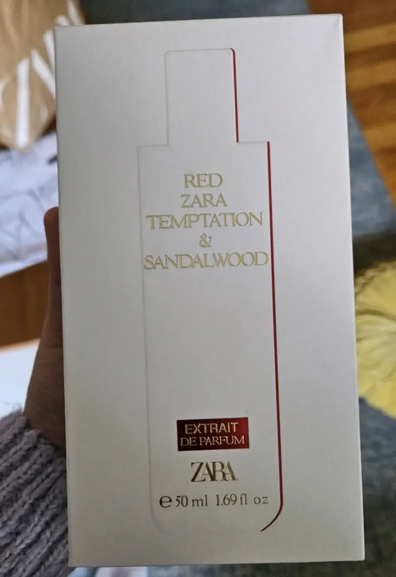 Perfume Red Zara Temptation & Sandalwood 50ml - 2