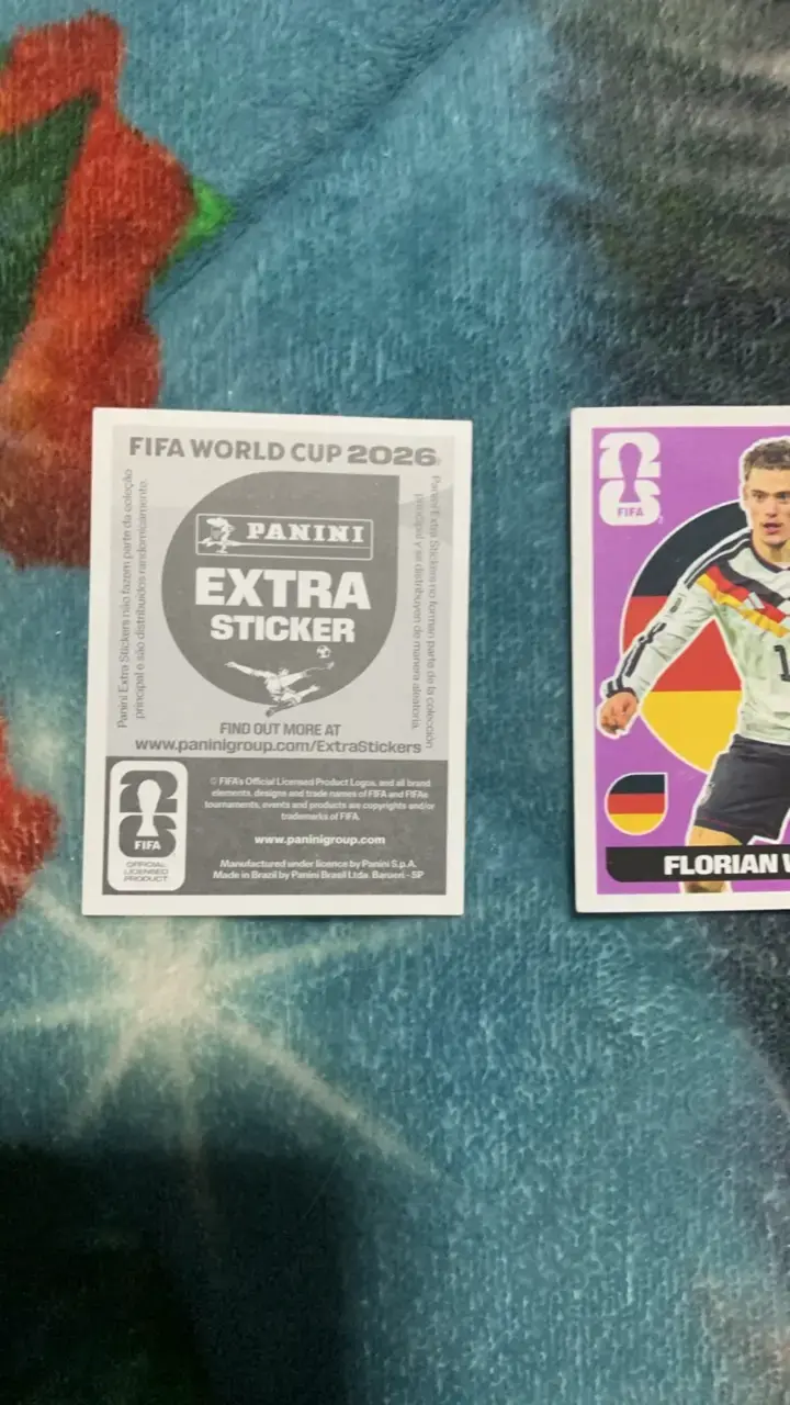Láminas Panini FIFA 2026 Christian Pulisic y Florian Wirtz - 2