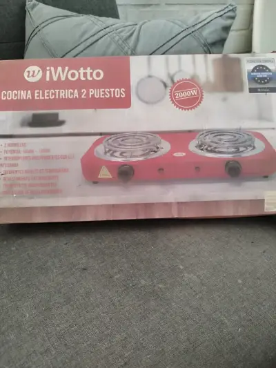 Cocina Eléctrica iWotto 2 Puestos 2000W - miniatura 1