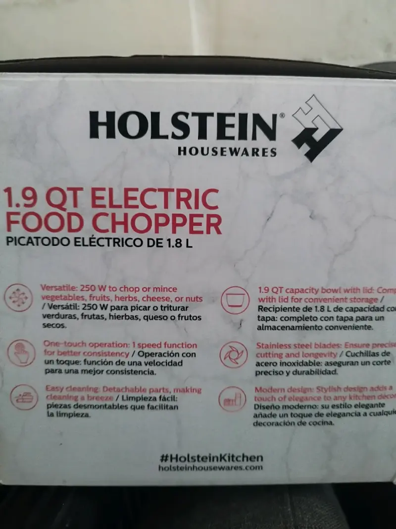 Picatodo eléctrico Holstein de 1.8 litros - 3