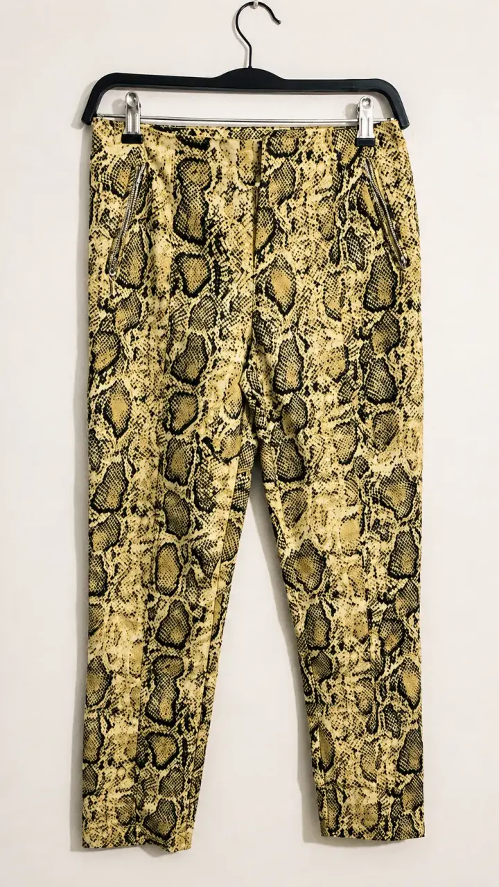 Pantalones estampado serpiente Basement Basic - 4