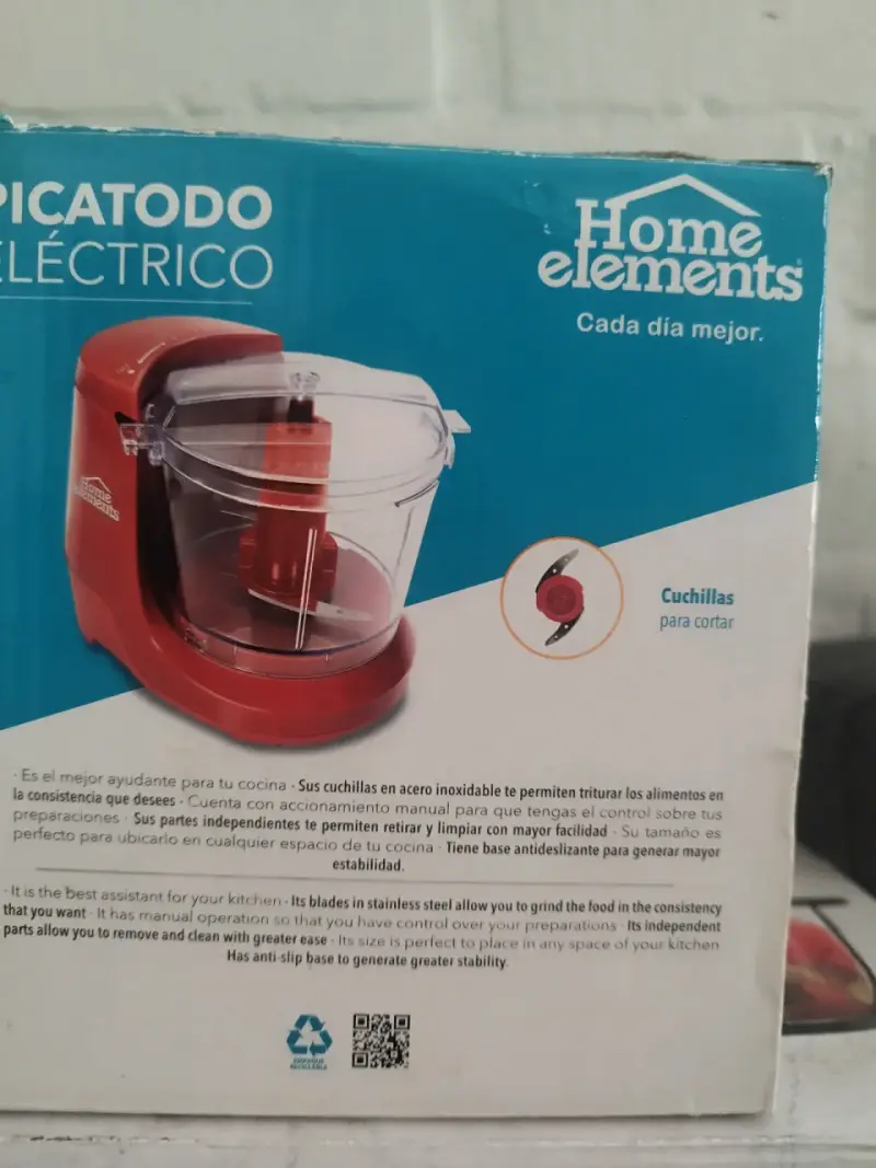 Picatodo Eléctrico Home Elements 350 ml - 2