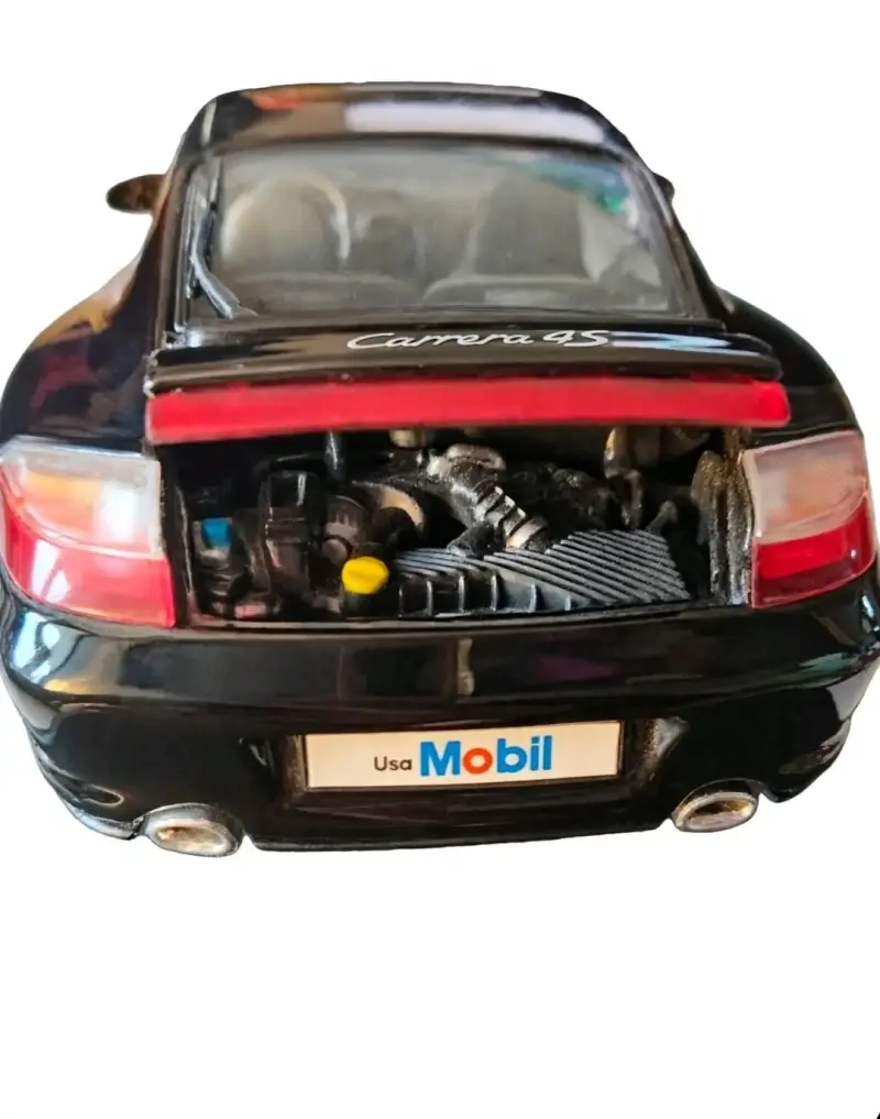 Modelo a escala Porsche 911 negro - 3