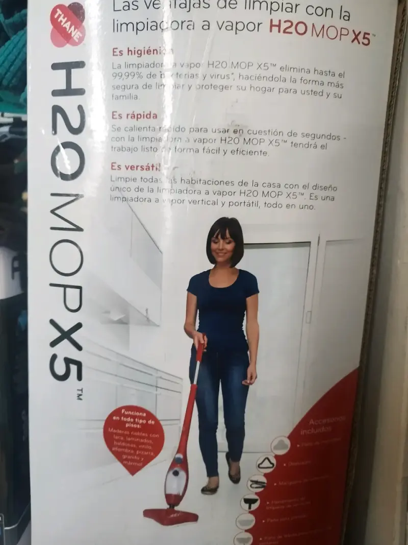 Mopa a Vapor H2O Mop X5 5 en 1 - 3