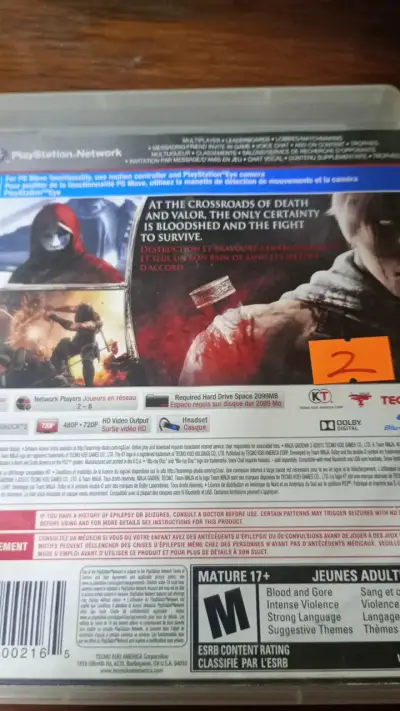 Juego PS3 Ninja Gaiden 3 para PlayStation - miniatura 2
