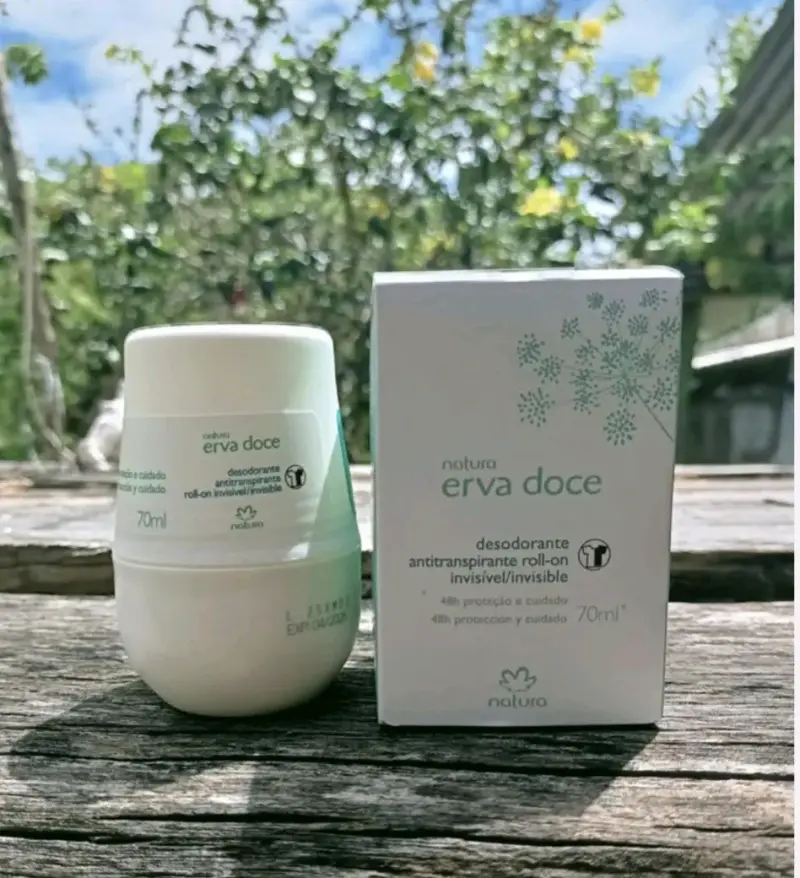 Desodorante Natura Erva Doce Roll-On 70ml - 1
