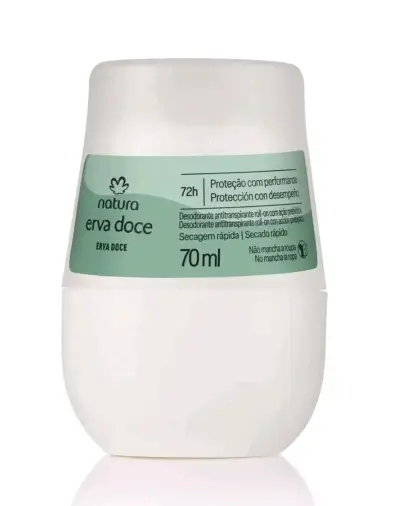Desodorante Natura Erva Doce Roll-On 70ml - miniatura 2