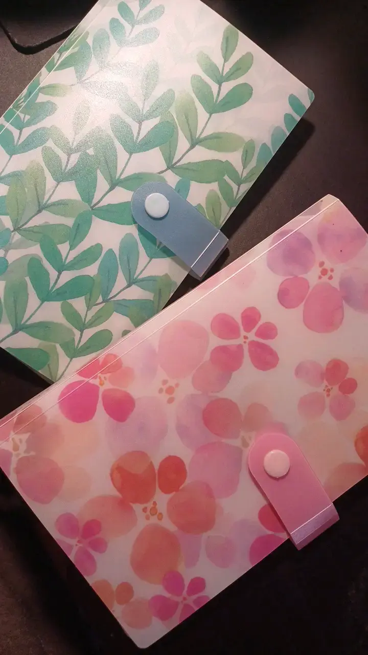 Álbum de fotos con diseño floral - 1