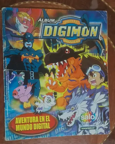 ÁLBUM ORIGINAL DIGIMON SALO 1999-2000 - miniatura 1