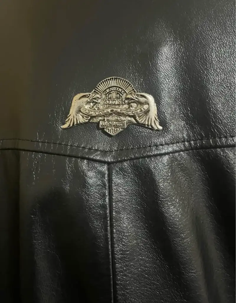 Chaqueta de cuero negra Cueros Armando - 4