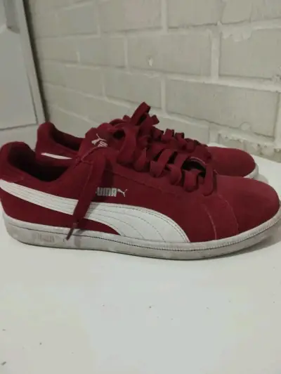 Zapatillas deportivas rojas Puma para hombre - miniatura 1