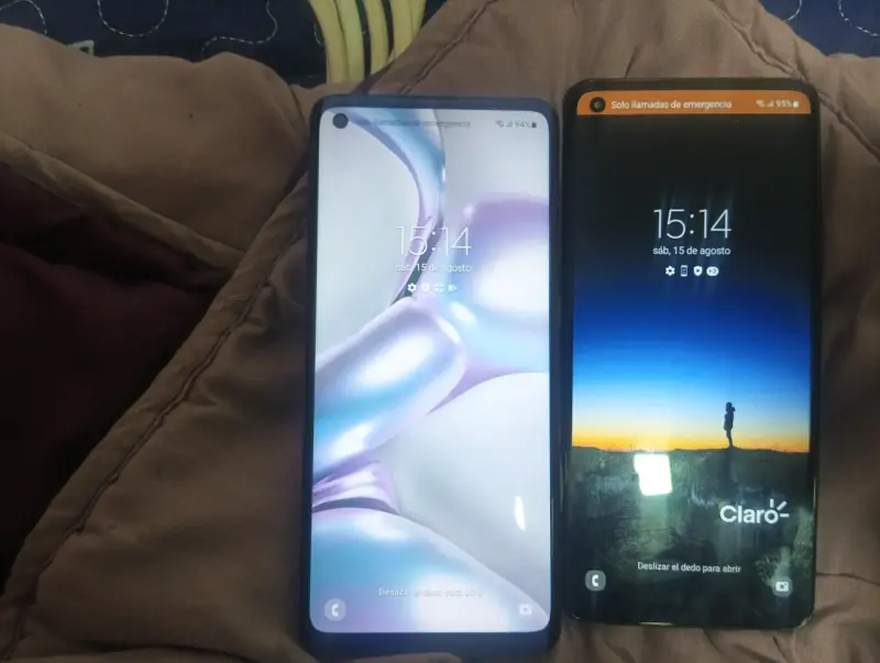 Dos teléfonos Samsung Galaxy A21s en buen estado - 2