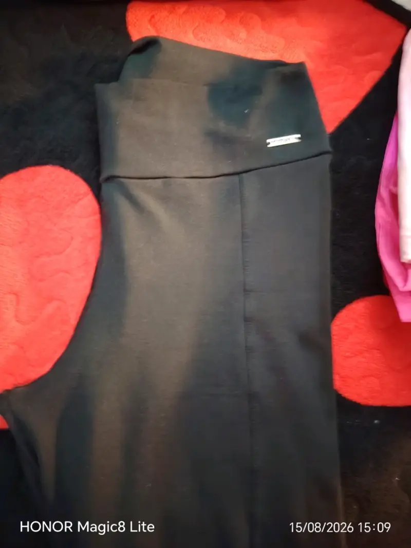 Pantalones térmicos negros para mujer - 1